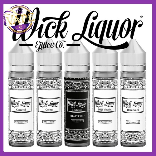 Wick Liquor Eliquid 50/150ml iVape.ie